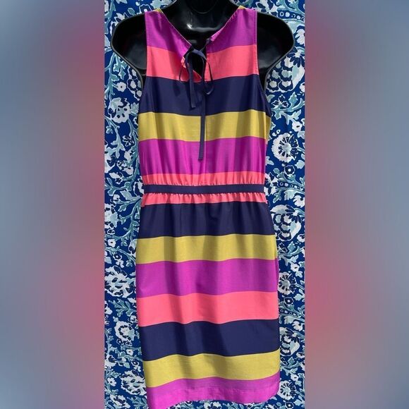 Loft Striped Shift Dress - Picture 7 of 8